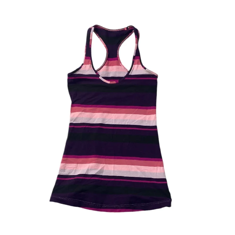 Yoga Tops with Adjustable Straps for Better Fit -Athletic Tank Top By Lululemon In Multi-colored, Size: 6