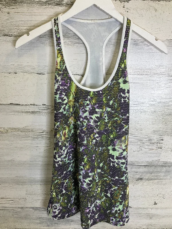 Women's Yoga Tops with Athletic Style -Athletic Tank Top By Lululemon In Multi-colored, Size: 6