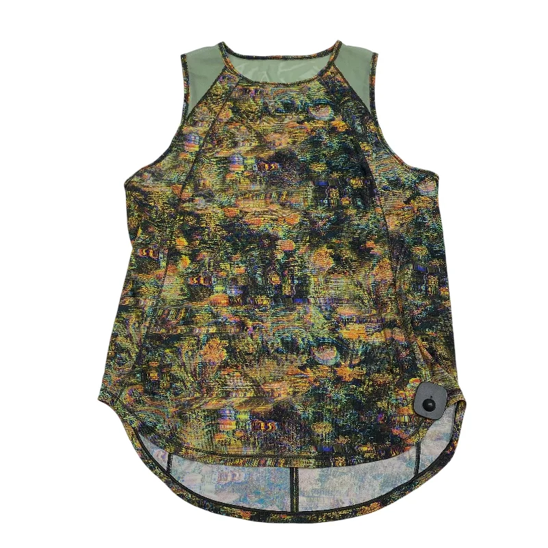 Loose Yoga Tops for Relaxing -Athletic Tank Top By Lululemon In Multi-colored, Size: M