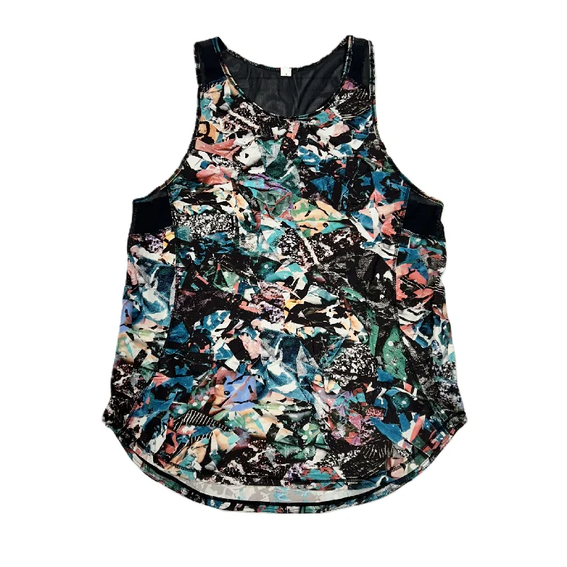 Yoga Tops for Running and Stretching -Athletic Tank Top By Lululemon In Multi-colored, Size: S Yoga Tops for Running and Stretching -Athletic Tank Top By Lululemon In Multi-colored, Size: S