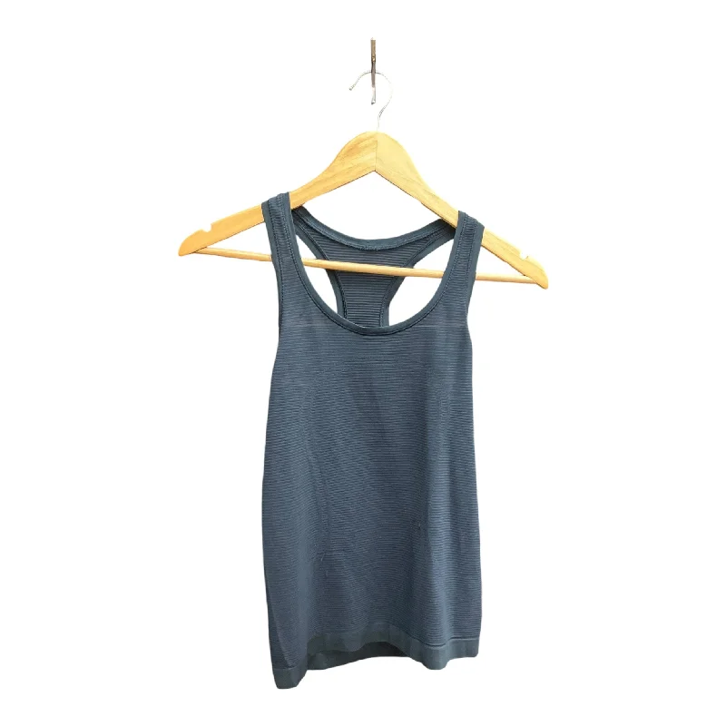 Yoga Tops for Comfortable Stretching and Posing -Athletic Tank Top By Lululemon In Navy, Size: S