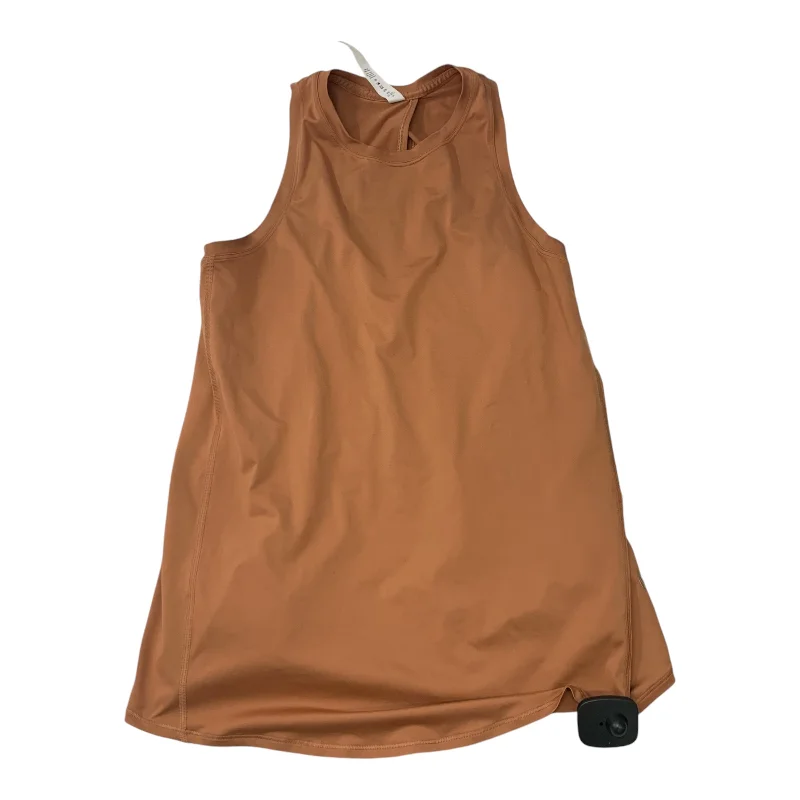Plus Size Yoga Tops -Athletic Tank Top By Lululemon In Orange, Size: S