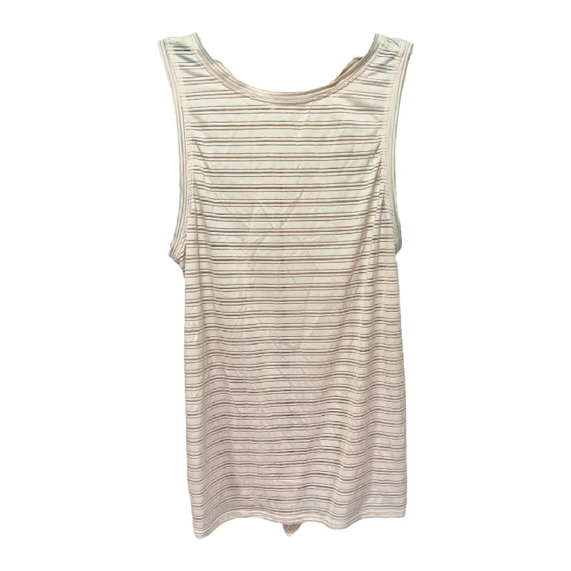 Yoga Tops with Mesh for Increased Comfort -Athletic Tank Top By Lululemon In Peach, Size: S Yoga Tops with Mesh for Increased Comfort -Athletic Tank Top By Lululemon In Peach, Size: S