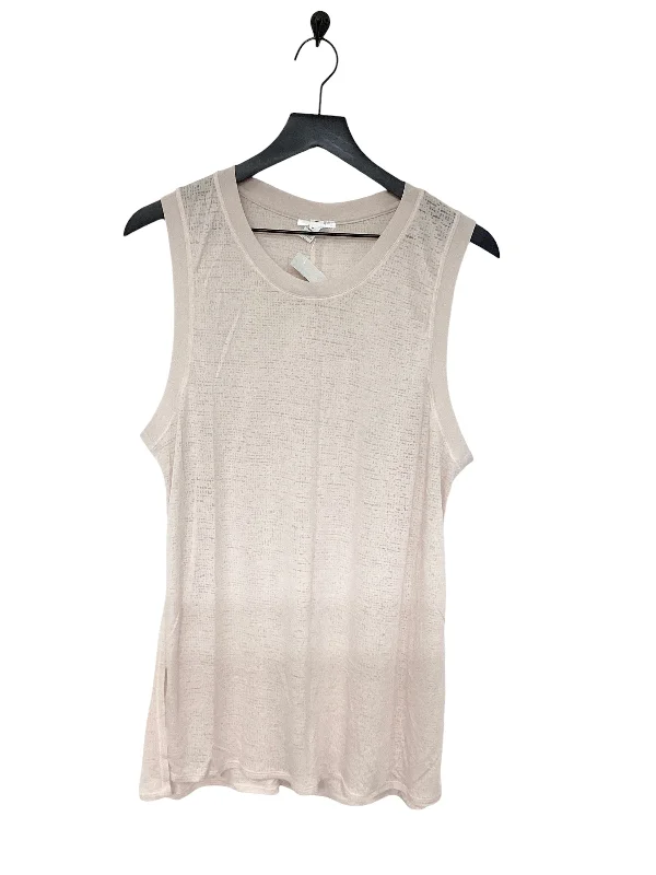 Stylish and Breathable Yoga Tops -Athletic Tank Top By Lululemon In Pink, Size: 10
