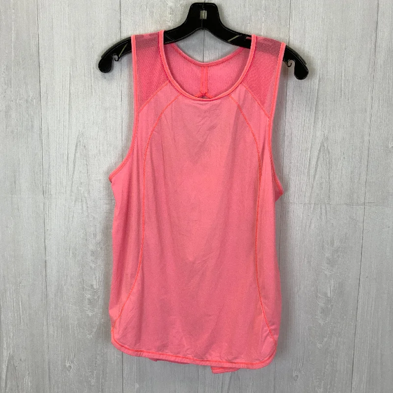 Yoga Tops for Studio and Gym Workouts -Athletic Tank Top By Lululemon In Pink, Size: 10