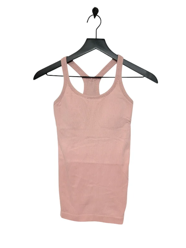 Yoga Tops for Increased Flexibility -Athletic Tank Top By Lululemon In Pink, Size: 2