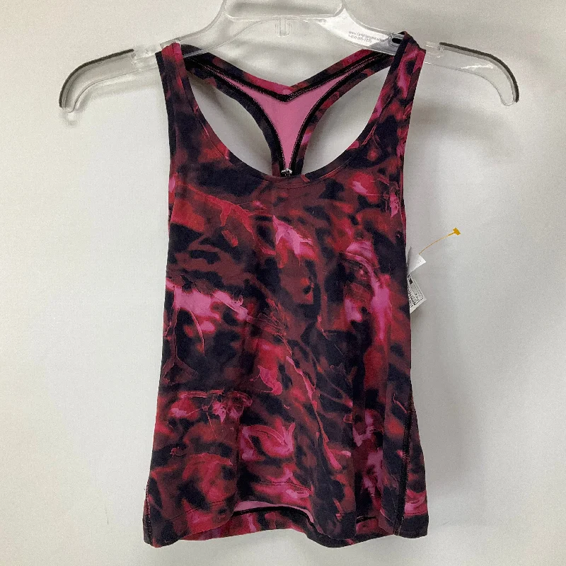 Yoga Tops for Low-Impact Exercises -Athletic Tank Top By Lululemon In Pink, Size: 4