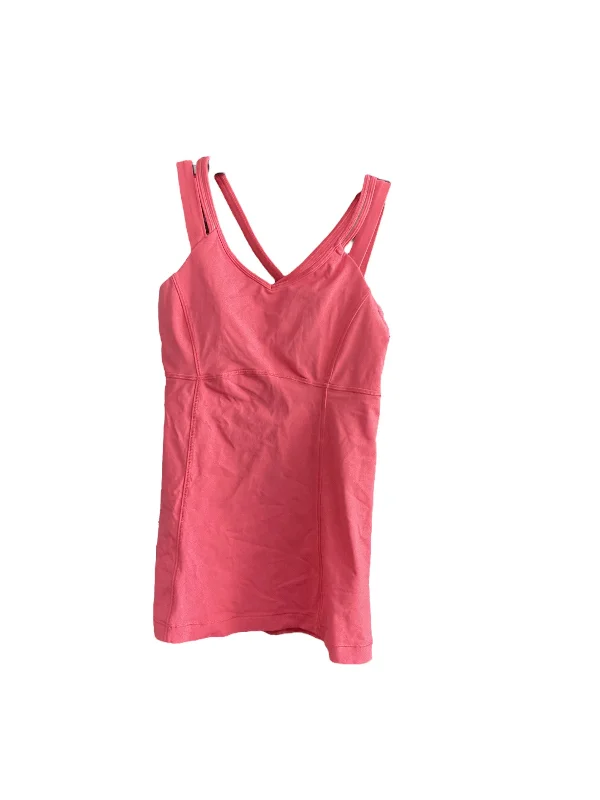 Yoga Tops for Yoga and Exercise Classes -Athletic Tank Top By Lululemon In Pink, Size: 6