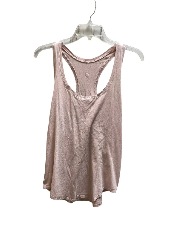 Yoga Tops for Full Range of Motion -Athletic Tank Top By Lululemon In Pink, Size: 6