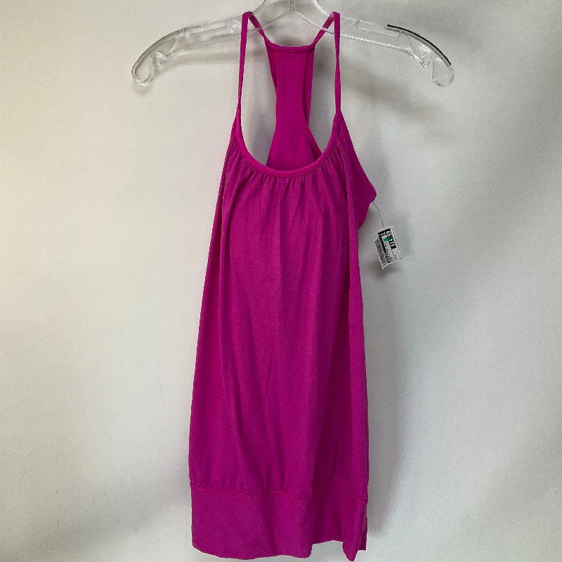 Yoga Tops for Easy Movement -Athletic Tank Top By Lululemon In Pink, Size: 6
