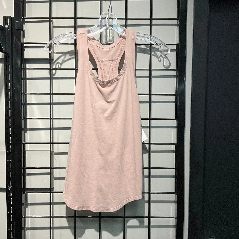 Yoga Tops for Relaxation and Stretching -Athletic Tank Top By Lululemon In Pink, Size: 6