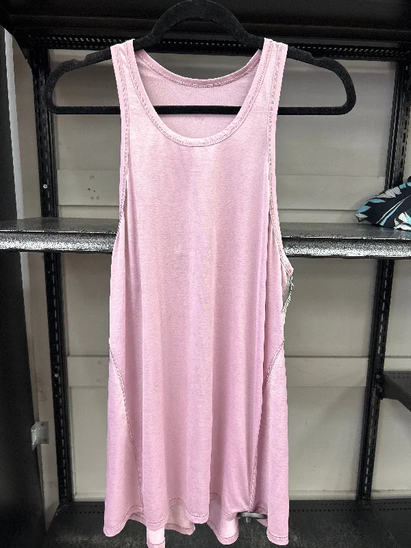 Comfortable Yoga Tops for Workouts -Athletic Tank Top By Lululemon In Pink, Size: 6