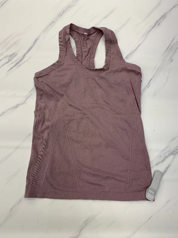 Yoga Tops for Enhanced Movement -Athletic Tank Top By Lululemon In Pink, Size:6