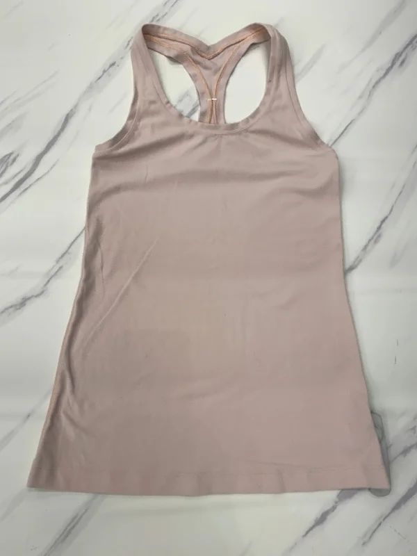 Plus Size Yoga Tops -Athletic Tank Top By Lululemon In Pink, Size:6
