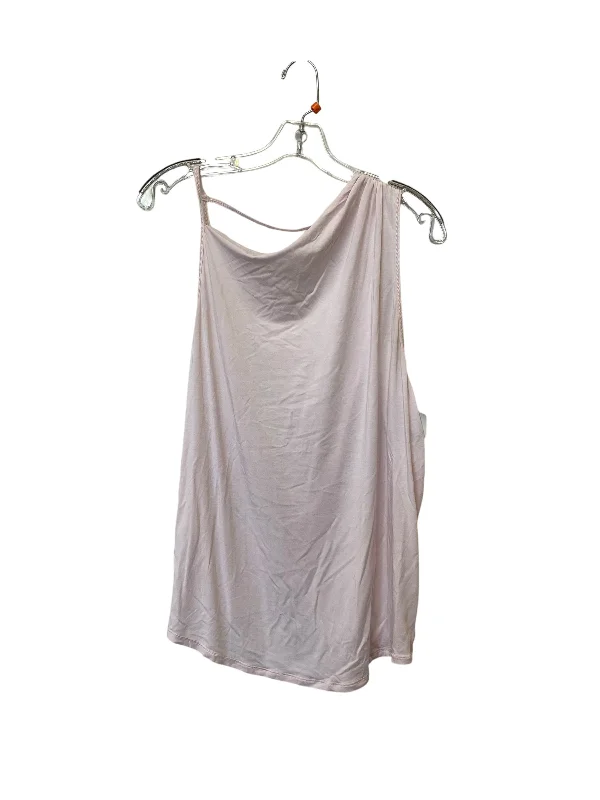 Stylish Yoga Tops for Training and Classes -Athletic Tank Top By Lululemon In Pink, Size: L