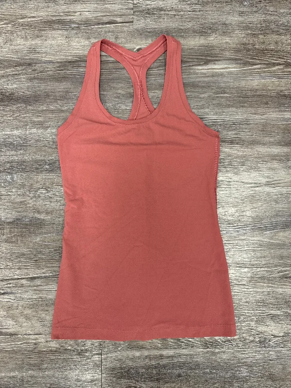 Yoga Tops for Deep Stretching -Athletic Tank Top By Lululemon In Pink, Size: M