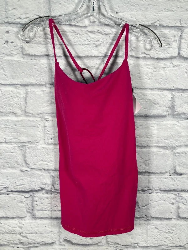 Yoga Tops for Power and Flexibility in Poses -Athletic Tank Top By Lululemon In Pink, Size: S
