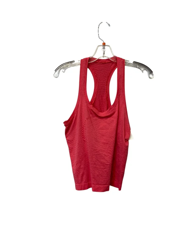 Breathable Yoga Tops for Yoga Practice -Athletic Tank Top By Lululemon In Pink, Size: S Breathable Yoga Tops for Yoga Practice -Athletic Tank Top By Lululemon In Pink, Size: S