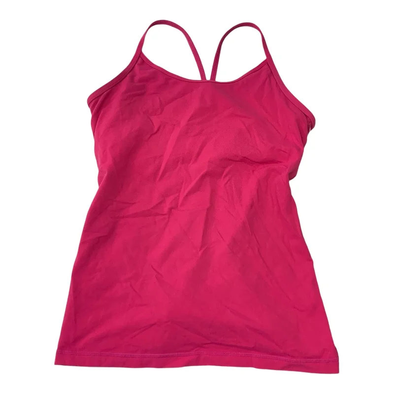 Yoga Tops for Yoga and Exercise Classes -Athletic Tank Top By Lululemon In Pink, Size: S Yoga Tops for Yoga and Exercise Classes -Athletic Tank Top By Lululemon In Pink, Size: S