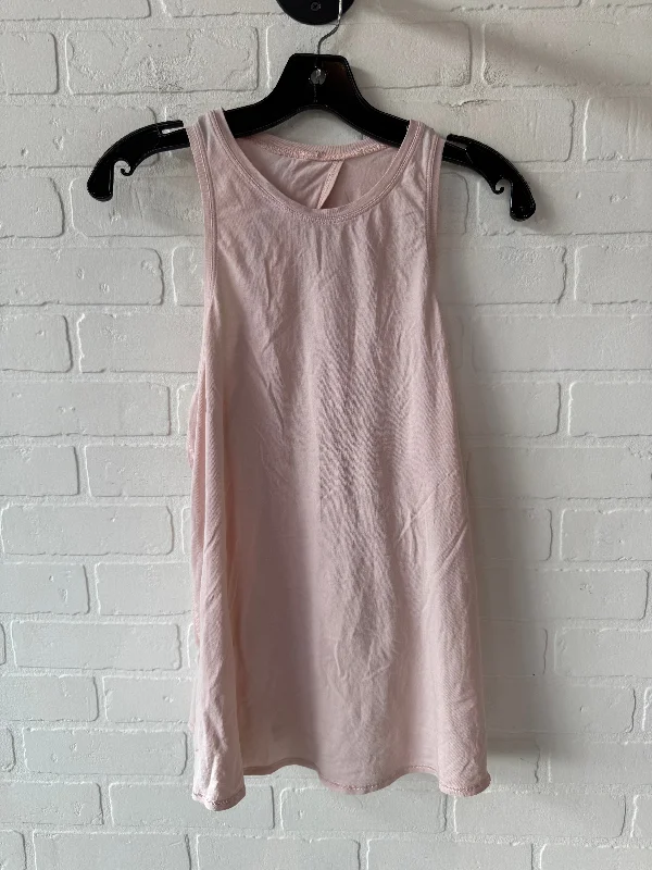 Yoga Tops for Full Range of Motion -Athletic Tank Top By Lululemon In Pink, Size: S