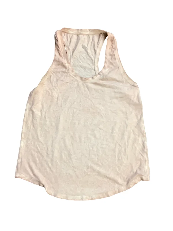 Yoga Tops for Flexibility and Ease -Athletic Tank Top By Lululemon In Pink, Size: S