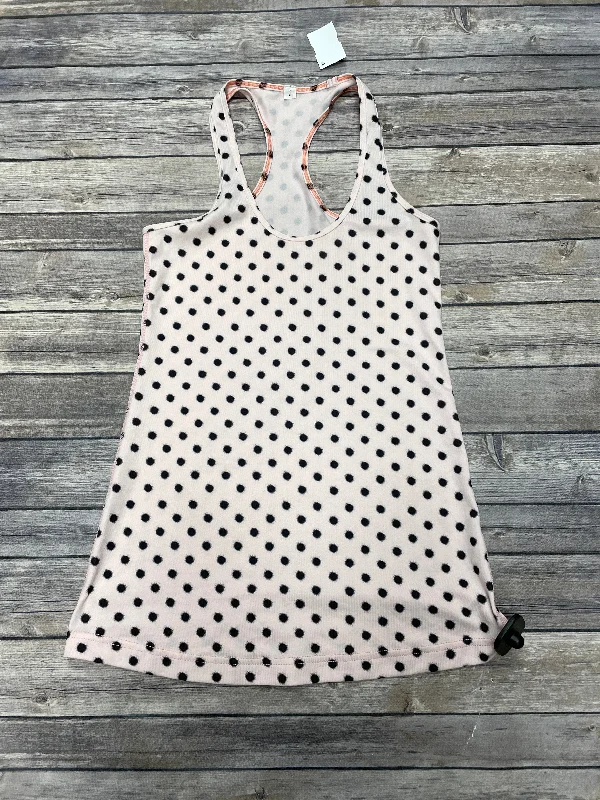Stylish Yoga Tops for Yoga Classes -Athletic Tank Top By Lululemon In Polkadot Pattern, Size: 6 Stylish Yoga Tops for Yoga Classes -Athletic Tank Top By Lululemon In Polkadot Pattern, Size: 6