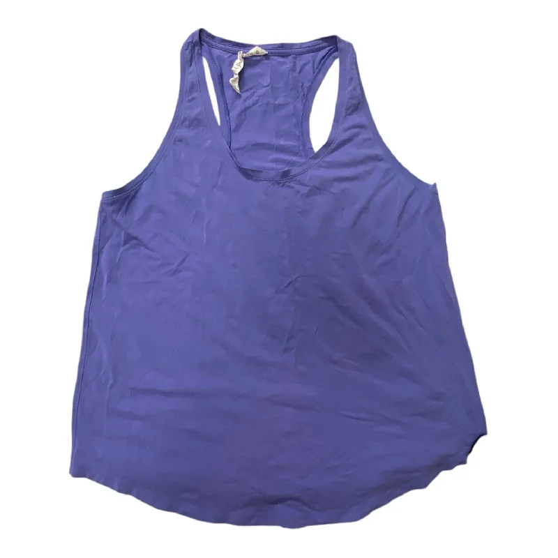 Women's Yoga Tops for Powerful Stretching -Athletic Tank Top By Lululemon In Purple, Size: 12 Women's Yoga Tops for Powerful Stretching -Athletic Tank Top By Lululemon In Purple, Size: 12