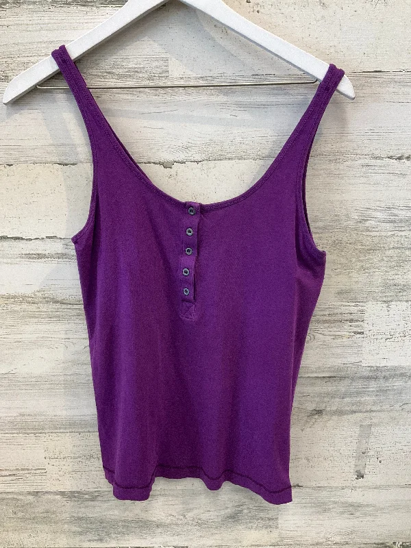 Stylish Yoga Tops for Gym Sessions -Athletic Tank Top By Lululemon In Purple, Size: 6 Stylish Yoga Tops for Gym Sessions -Athletic Tank Top By Lululemon In Purple, Size: 6