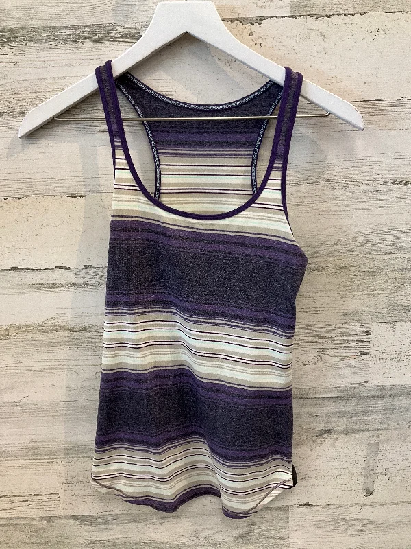Breathable Yoga Tops for Comfortable Poses -Athletic Tank Top By Lululemon In Purple, Size: 6 Breathable Yoga Tops for Comfortable Poses -Athletic Tank Top By Lululemon In Purple, Size: 6