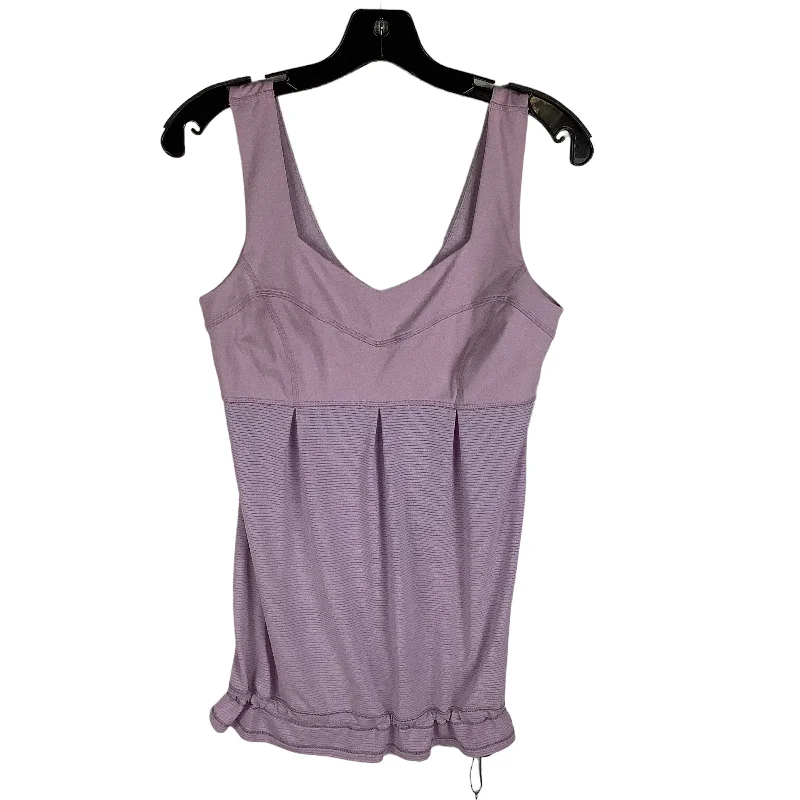 Soft and Comfortable Yoga Tops for Women -Athletic Tank Top By Lululemon In Purple, Size: 6
