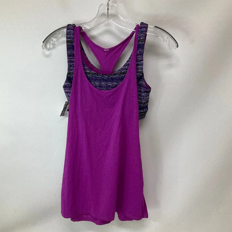 Stylish Yoga Tops for Yoga Classes -Athletic Tank Top By Lululemon In Purple, Size: 6 Stylish Yoga Tops for Yoga Classes -Athletic Tank Top By Lululemon In Purple, Size: 6