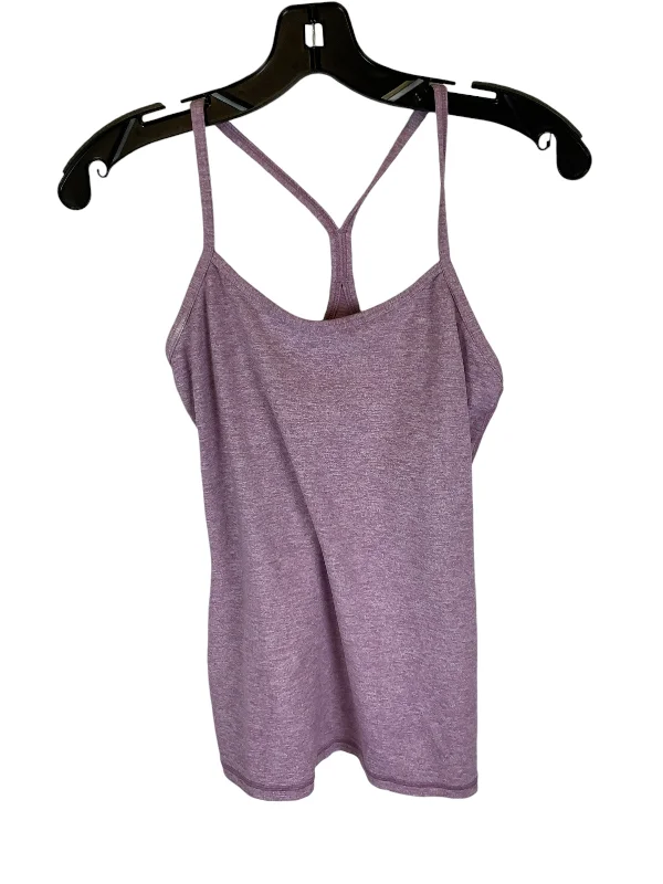 Women's Yoga Tops for Easy Flexibility -Athletic Tank Top By Lululemon In Purple, Size: 6 Women's Yoga Tops for Easy Flexibility -Athletic Tank Top By Lululemon In Purple, Size: 6