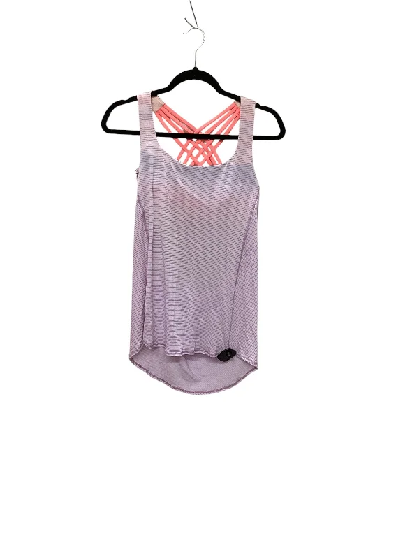 Women's Yoga Tops with Soft, Stretchy Fit -Athletic Tank Top By Lululemon In Purple, Size: 8