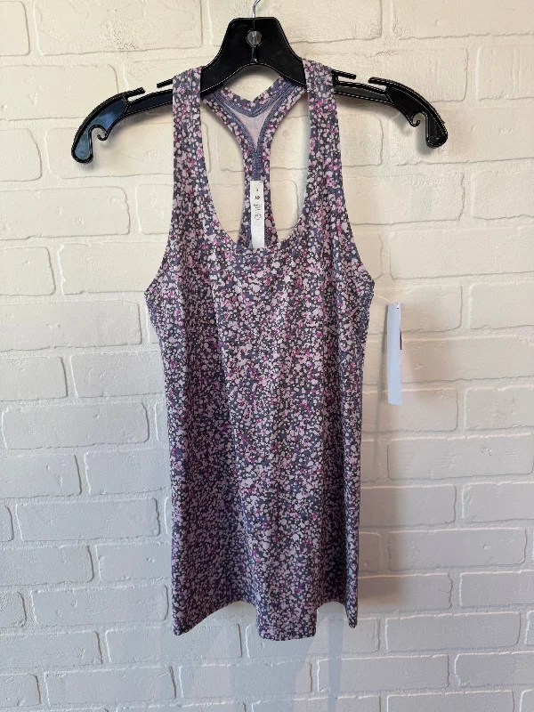 Yoga Tops with Moisture-Wicking Fabric -Athletic Tank Top By Lululemon In Purple, Size: M