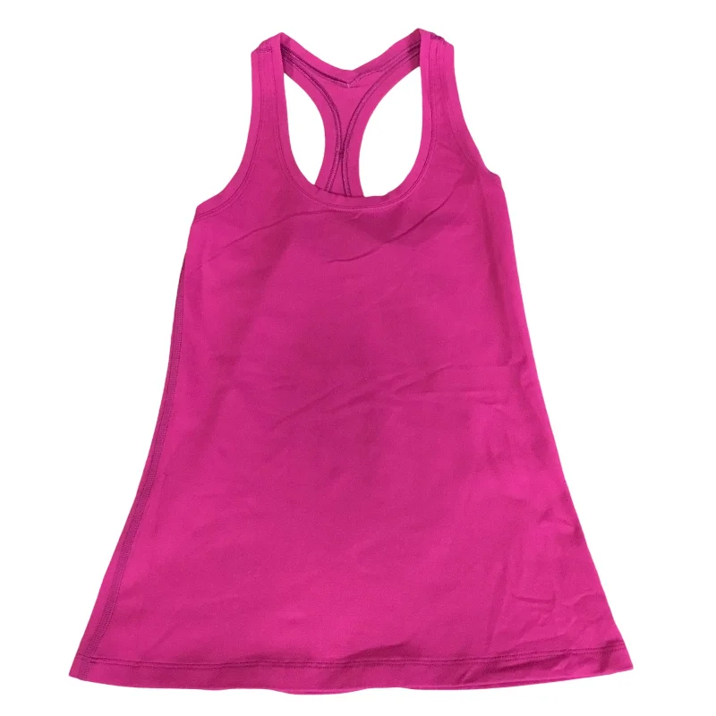 Soft Yoga Tops for All-Season Wear -Athletic Tank Top By Lululemon In Purple, Size: S