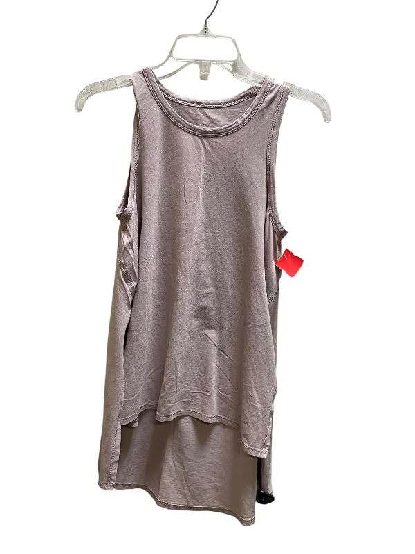 Performance Yoga Tops for Flexibility -Athletic Tank Top By Lululemon In Purple, Size: S Performance Yoga Tops for Flexibility -Athletic Tank Top By Lululemon In Purple, Size: S
