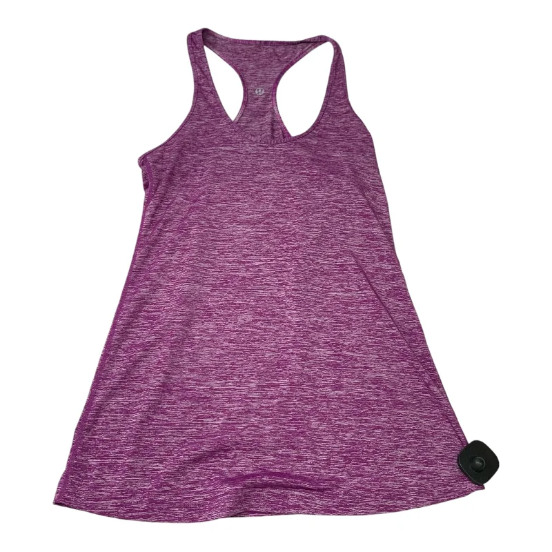 Yoga Tops for Flexibility and Balance -Athletic Tank Top By Lululemon In Purple, Size: S Yoga Tops for Flexibility and Balance -Athletic Tank Top By Lululemon In Purple, Size: S