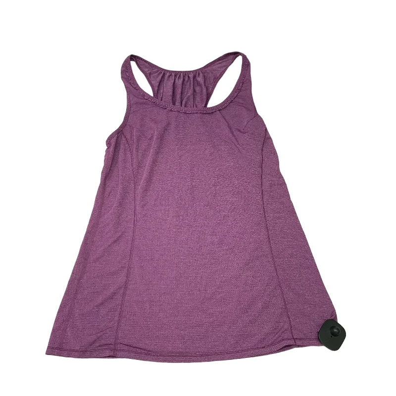 Breathable Yoga Tops for Hot Weather -Athletic Tank Top By Lululemon In Purple, Size: S Breathable Yoga Tops for Hot Weather -Athletic Tank Top By Lululemon In Purple, Size: S