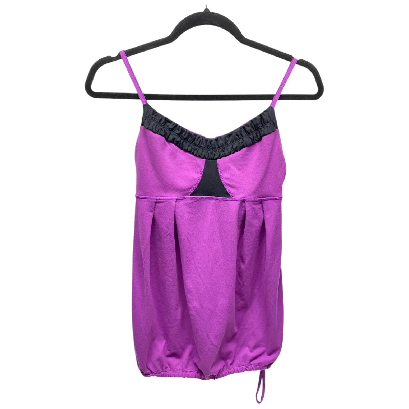 Yoga Tops for Deep Stretching -Athletic Tank Top By Lululemon In Purple, Size: S