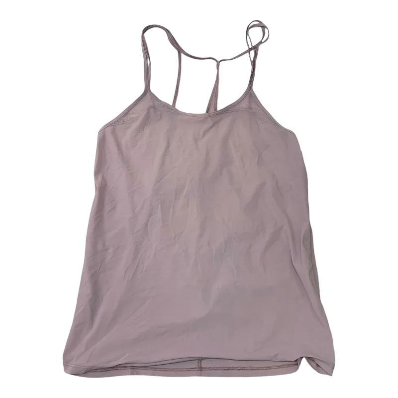 Women's Yoga Tops with Long Sleeves for Coverage -Athletic Tank Top By Lululemon In Purple, Size: Xs