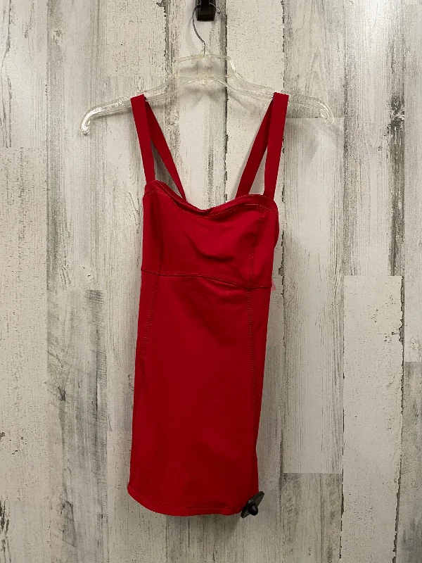 Yoga Tops for Hot and Cold Yoga Practices -Athletic Tank Top By Lululemon In Red, Size: 6