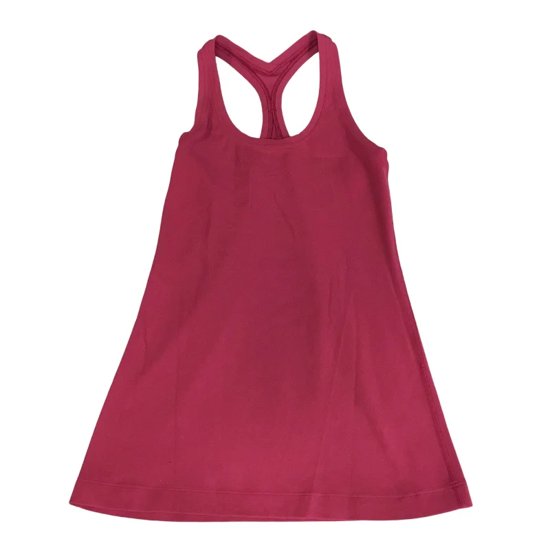 Breathable Yoga Tops for Hot Yoga Classes -Athletic Tank Top By Lululemon In Red, Size: S