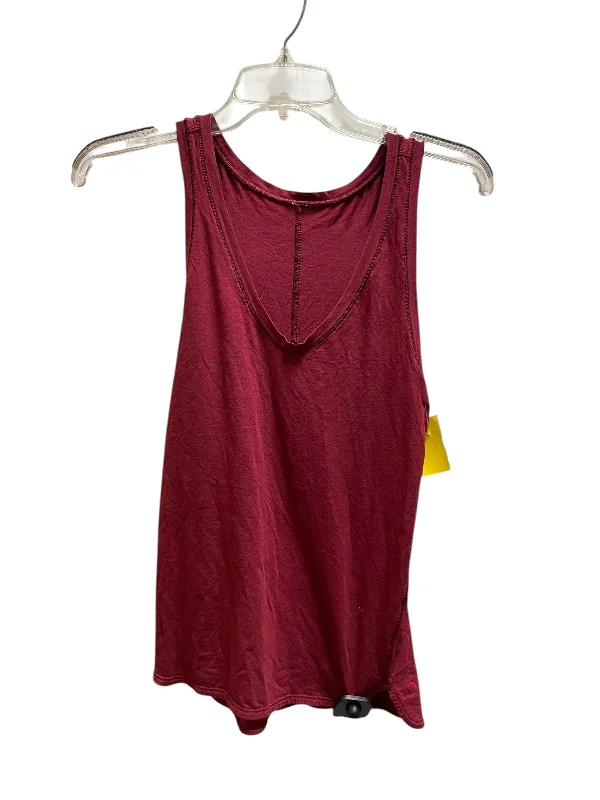 Women's Yoga Tops for Outdoor Yoga -Athletic Tank Top By Lululemon In Red, Size: S