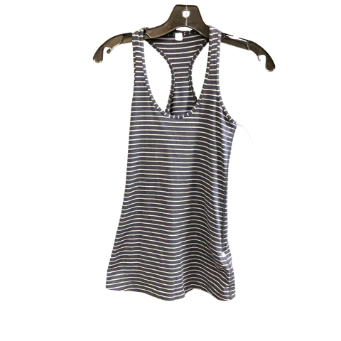Yoga Tops for Body Movement -Athletic Tank Top By Lululemon In Striped Pattern, Size: 4 Yoga Tops for Body Movement -Athletic Tank Top By Lululemon In Striped Pattern, Size: 4