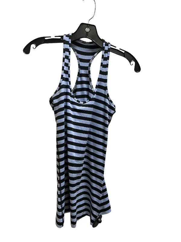 Soft Yoga Tops for Relaxed Movement -Athletic Tank Top By Lululemon In Striped Pattern, Size: 6 Soft Yoga Tops for Relaxed Movement -Athletic Tank Top By Lululemon In Striped Pattern, Size: 6