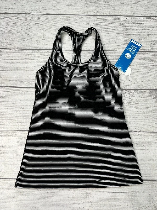 Lightweight Yoga Tops for Warm Weather -Athletic Tank Top By Lululemon In Striped, Size: S Lightweight Yoga Tops for Warm Weather -Athletic Tank Top By Lululemon In Striped, Size: S