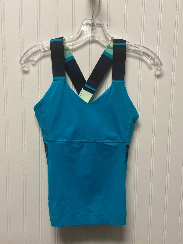 Seamless Yoga Tops for Maximum Comfort -Athletic Tank Top By Lululemon In Teal, Size: S Seamless Yoga Tops for Maximum Comfort -Athletic Tank Top By Lululemon In Teal, Size: S