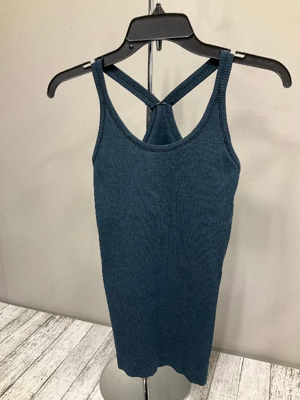Yoga Tops with Flexible Fit -Athletic Tank Top By Lululemon In Teal, Size: Xs