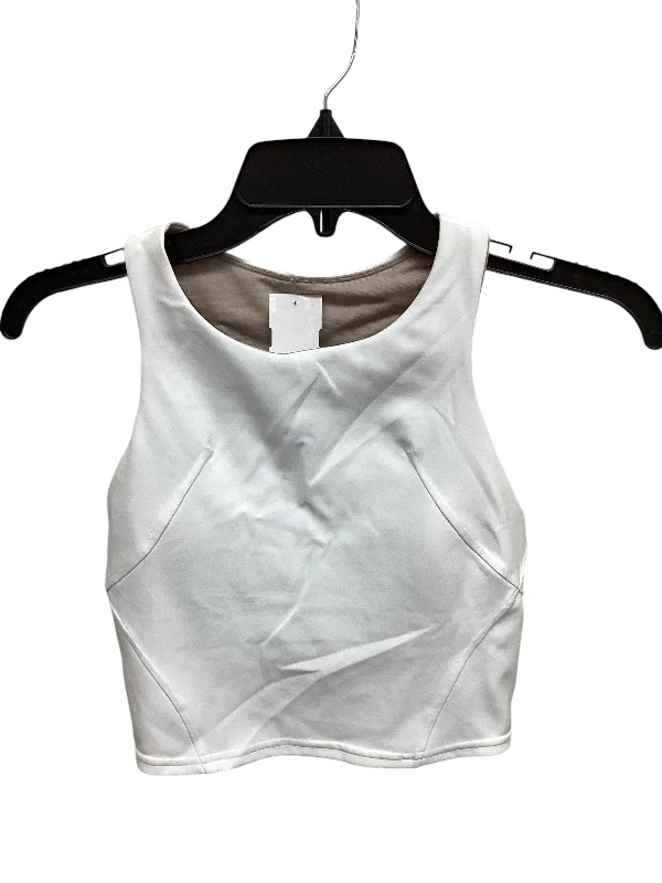 Seamless Yoga Tops for Comfort and Style -Athletic Tank Top By Lululemon In White, Size: 4 Seamless Yoga Tops for Comfort and Style -Athletic Tank Top By Lululemon In White, Size: 4