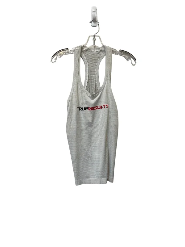 Yoga Tops with Athletic Fit -Athletic Tank Top By Lululemon In White, Size: 6